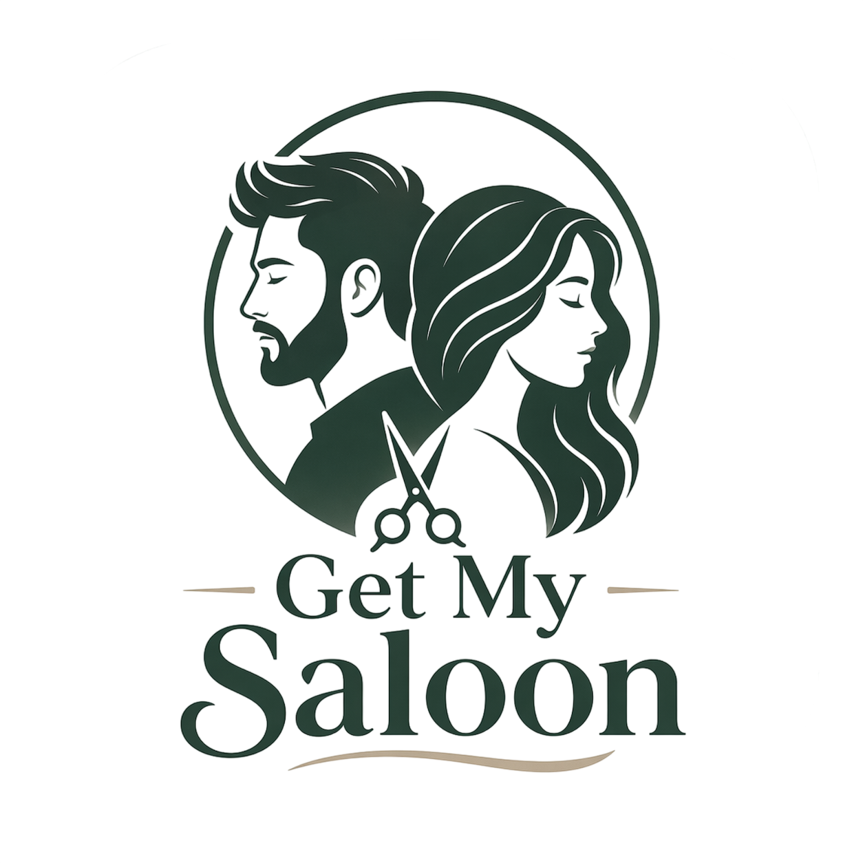 Get my saloon logo